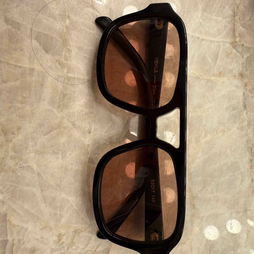 VEHLA Black Frame Brown Lens Women's Sunglasses